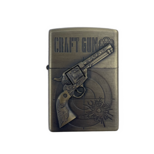 CRAFT GUN REVOLVER, benzin lighter