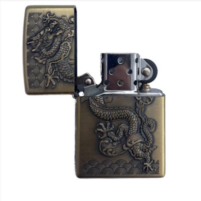 Dragon fire (4), benzin lighter