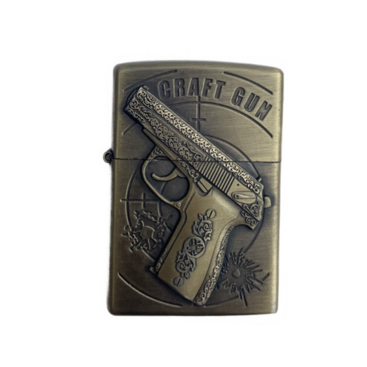 CRAFT GUN FIREARM, benzin lighter