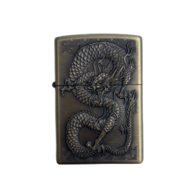 Dragon fire (3), benzin lighter