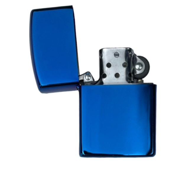 Blue, benzin lighter